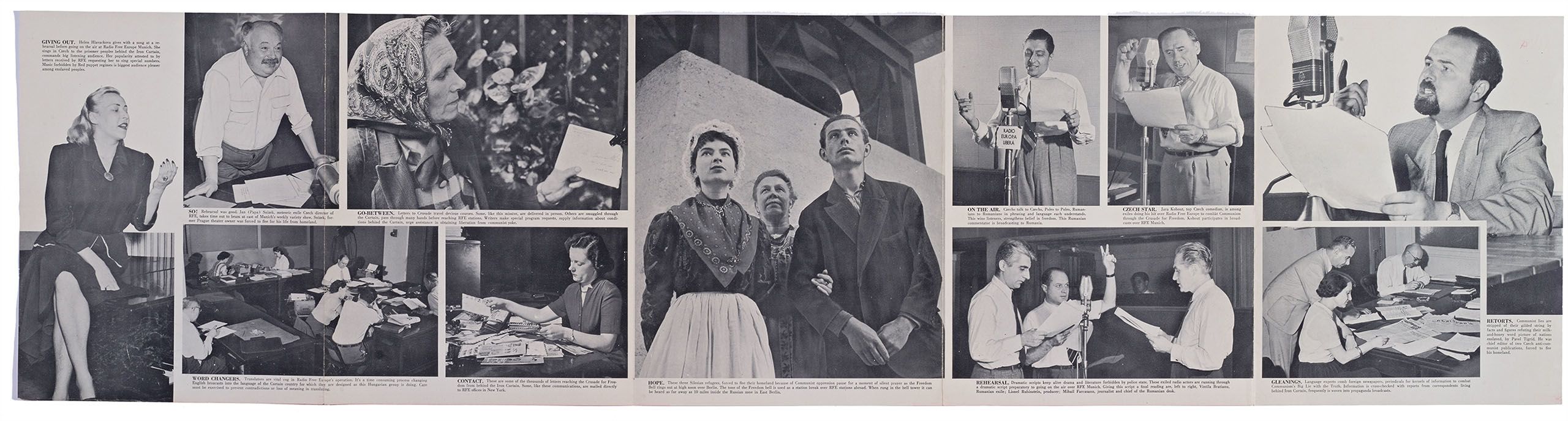 Radio Free Europe and the Crusade for Freedom pamphlet, no date. From the Pamphlet Collection, Hoover Institution Library.